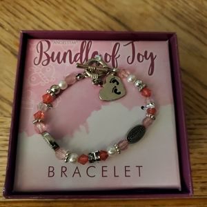 BUNDLE OF JOY "Girl" charm bracelet